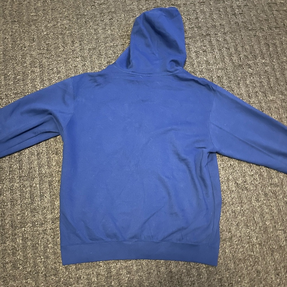 NFL NEW YORK GIANTS FOOTBALL MENS ZIP FRONT SWEATSHIRT BLUE Large Read Discripti - Picture 5 of 6